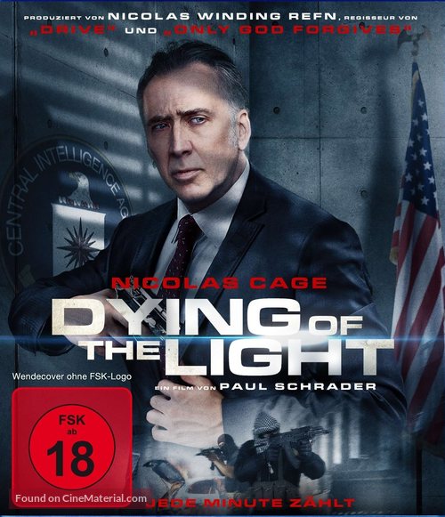 The Dying of the Light - German Blu-Ray movie cover