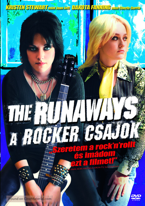 The Runaways - Hungarian Movie Poster