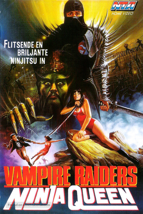 The Vampire Raiders - Dutch VHS movie cover