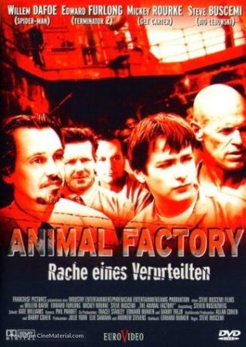 Animal Factory - German DVD movie cover