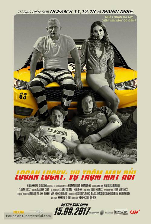 Logan Lucky - Vietnamese Movie Poster