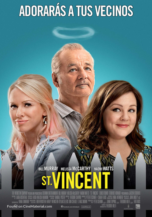 St. Vincent - Spanish Movie Poster