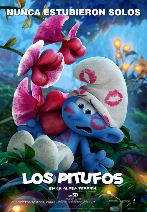 Smurfs: The Lost Village - Argentinian Movie Poster