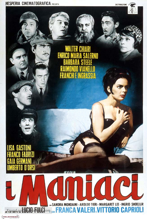 I maniaci - Italian Movie Poster