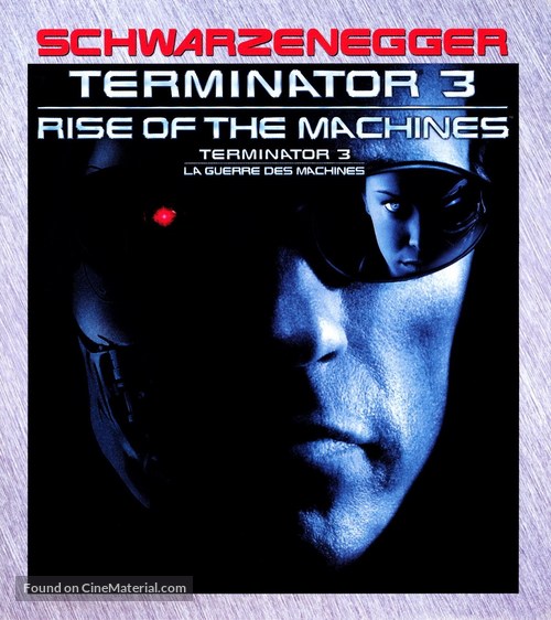 Terminator 3: Rise of the Machines - Canadian Blu-Ray movie cover