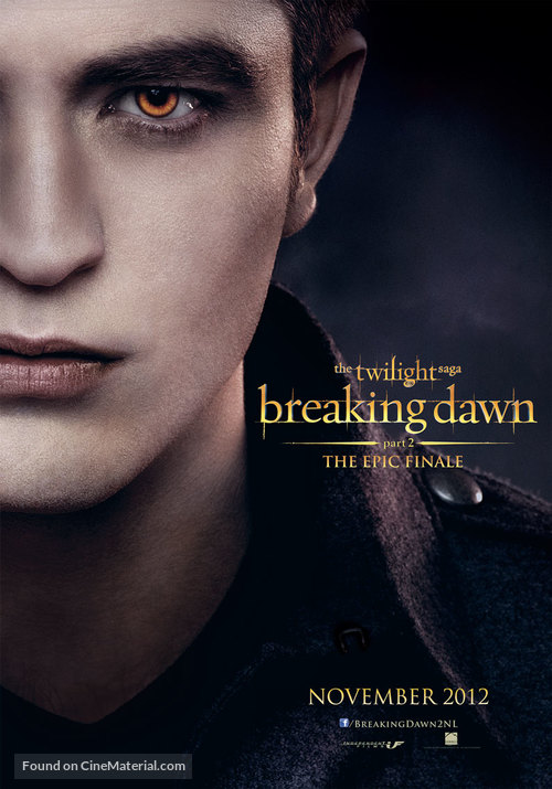 The Twilight Saga: Breaking Dawn - Part 2 - Dutch Movie Poster