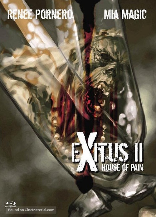 Exitus II: House of Pain - German Blu-Ray movie cover