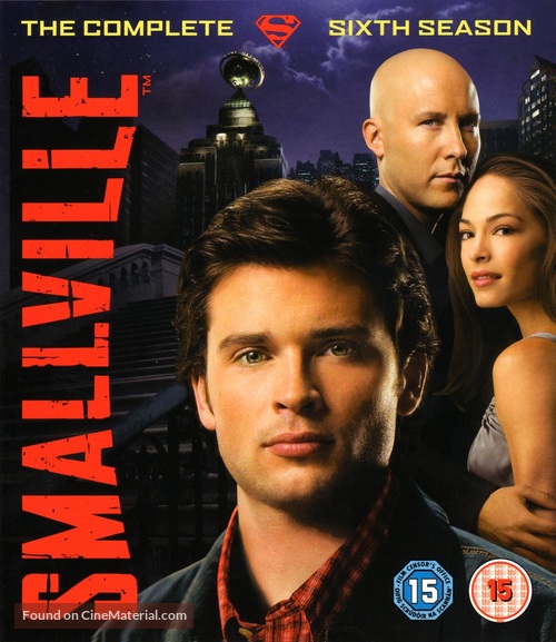 &quot;Smallville&quot; - British Blu-Ray movie cover