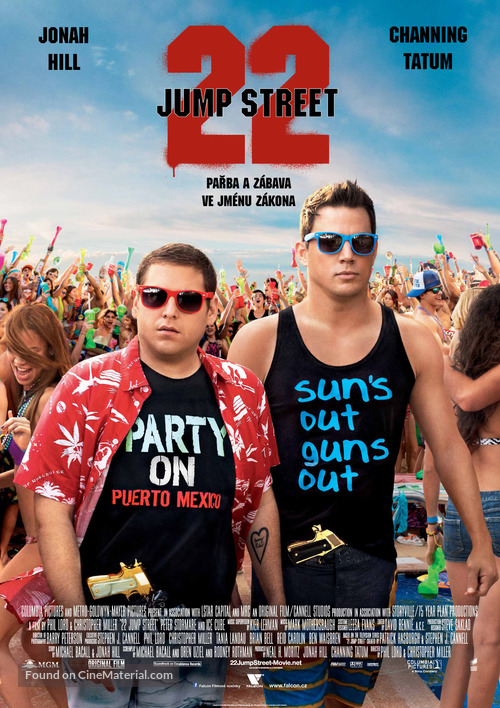 22 Jump Street - Czech Movie Poster