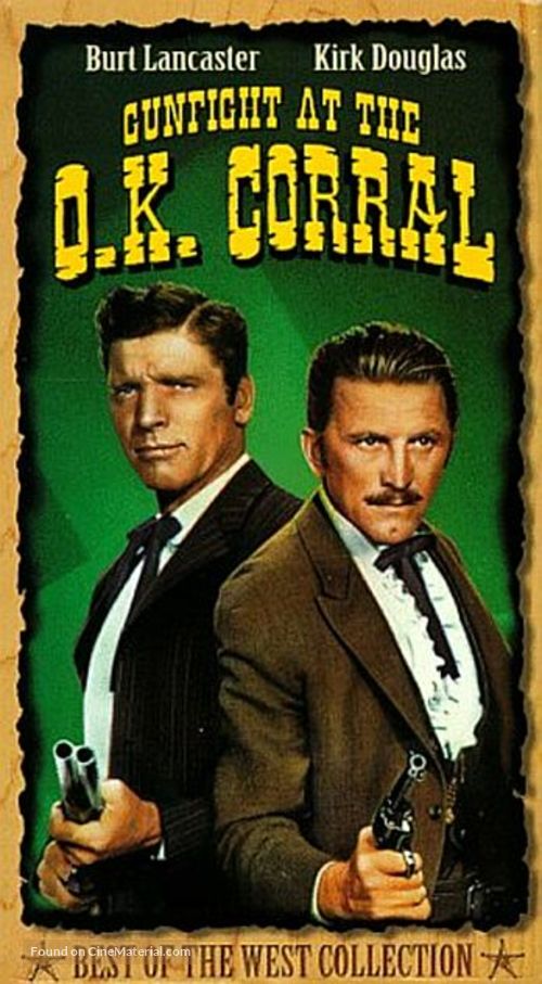 Gunfight at the O.K. Corral - VHS movie cover