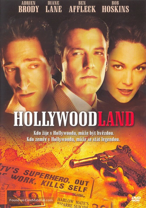 Hollywoodland - Czech DVD movie cover