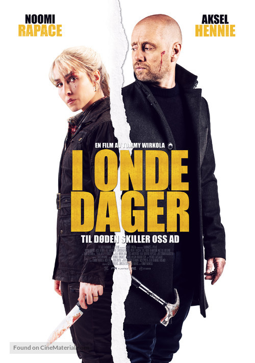 I onde dager - Norwegian Movie Poster