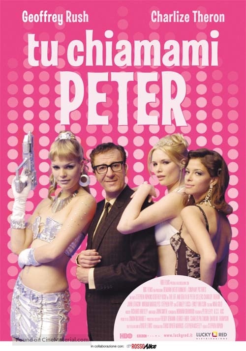 The Life And Death Of Peter Sellers - Italian Movie Poster