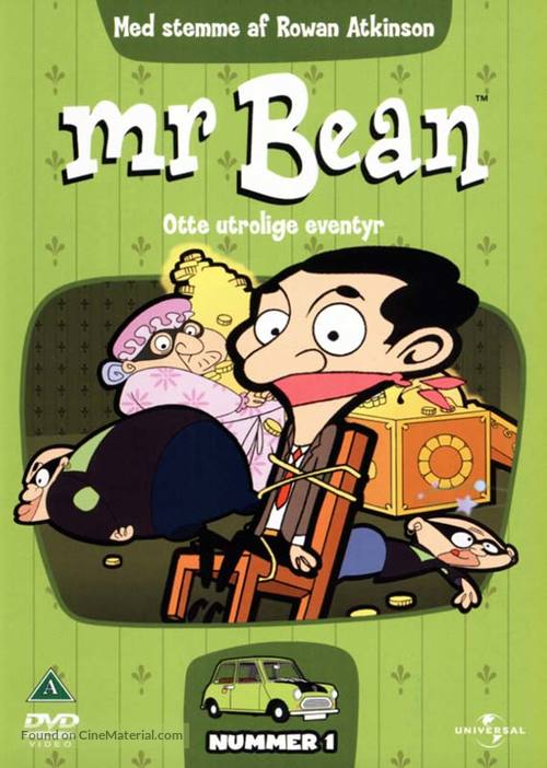 &quot;Mr. Bean: The Animated Series&quot; - Danish DVD movie cover