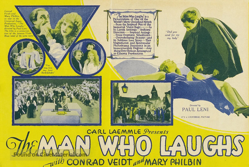 The Man Who Laughs - Movie Poster