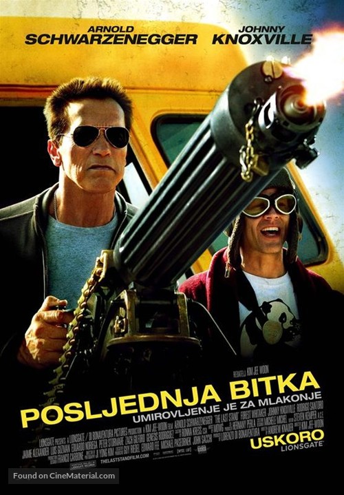 The Last Stand - Croatian Movie Poster