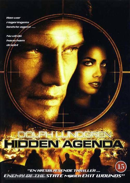 Hidden Agenda - Danish DVD movie cover