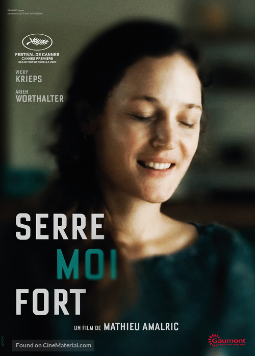 Serre-moi fort - French DVD movie cover