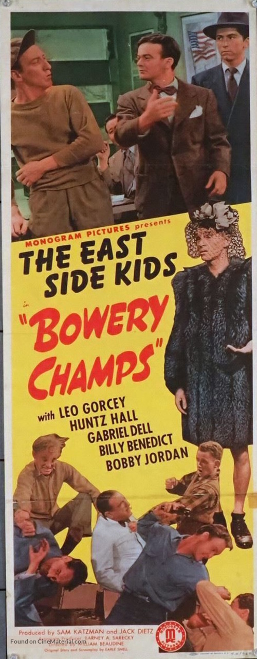 Bowery Champs - Movie Poster