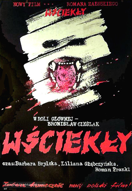 Wsciekly - Polish Movie Poster