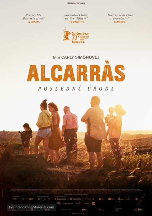 Alcarr&agrave;s - Slovak Movie Poster