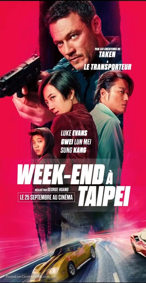 Weekend in Taipei - French Movie Poster