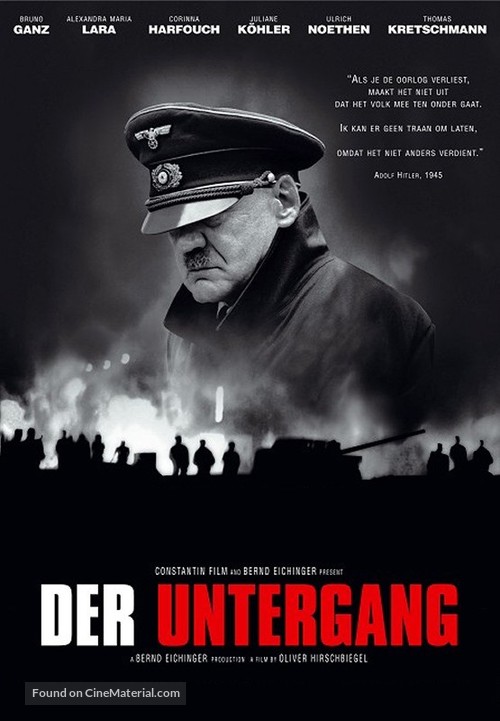 Der Untergang - Dutch Movie Poster