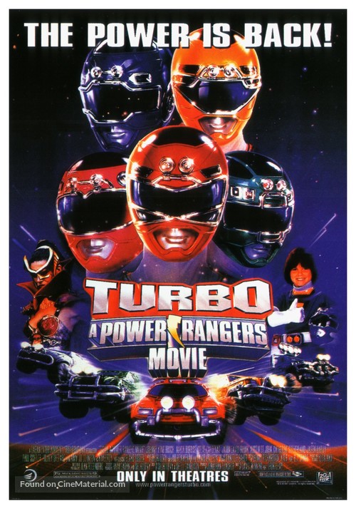 Turbo: A Power Rangers Movie - Movie Poster