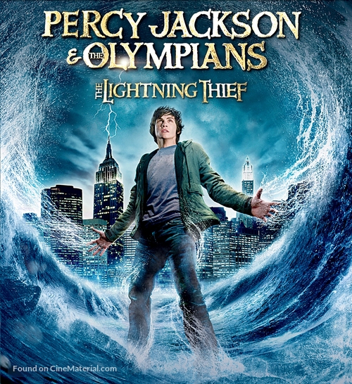 Percy Jackson &amp; the Olympians: The Lightning Thief - Blu-Ray movie cover