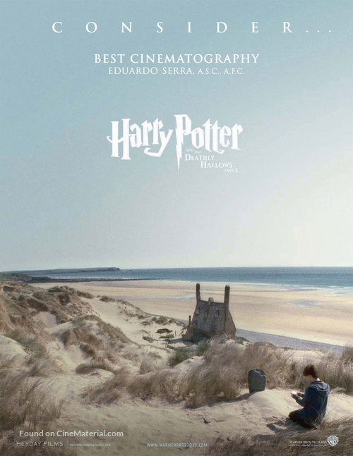 Harry Potter and the Deathly Hallows - Part 2 - British For your consideration movie poster