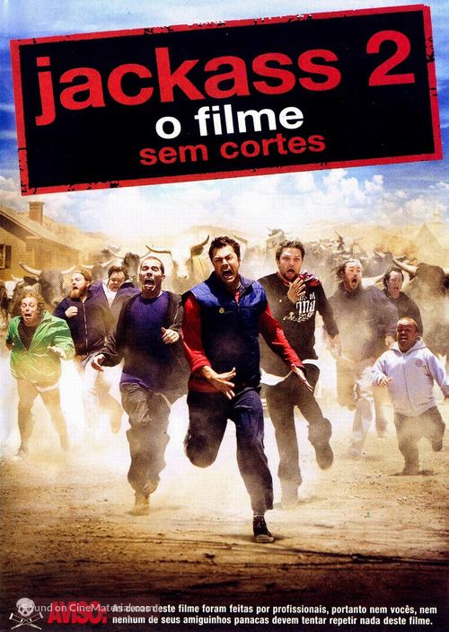 Jackass 2 - Brazilian DVD movie cover