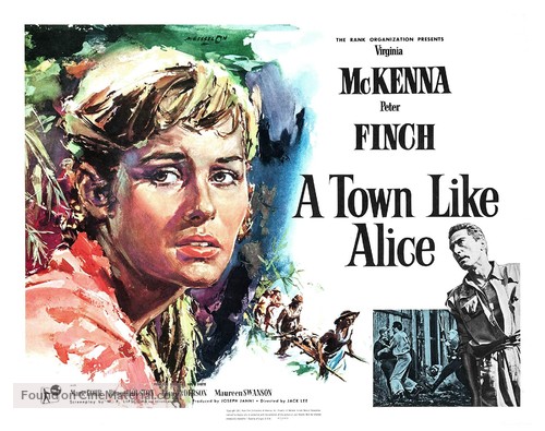 A Town Like Alice - British Movie Poster