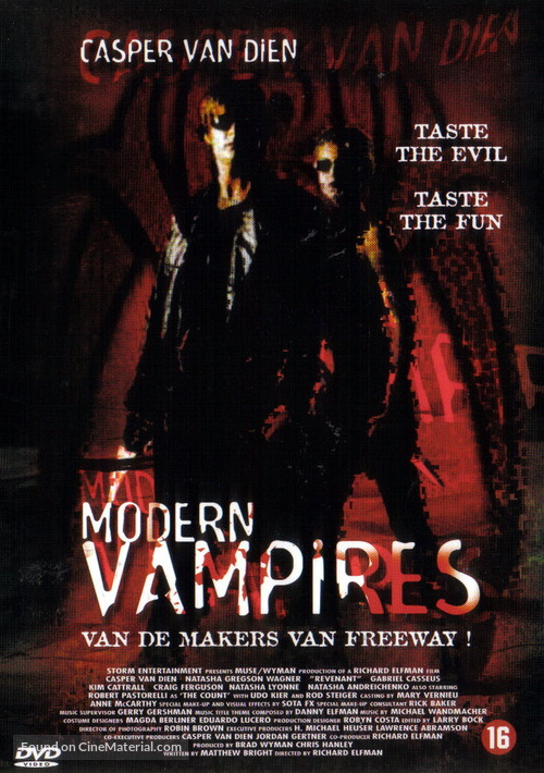 Modern Vampires - Dutch DVD movie cover