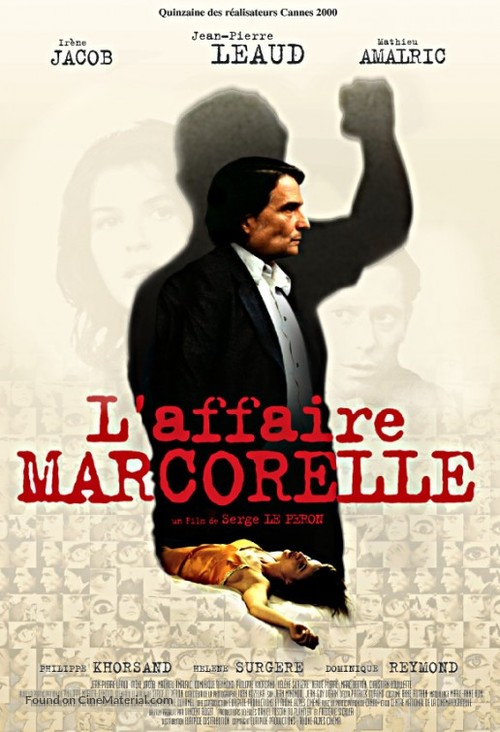 Affaire Marcorelle, L&#039; - French Movie Poster