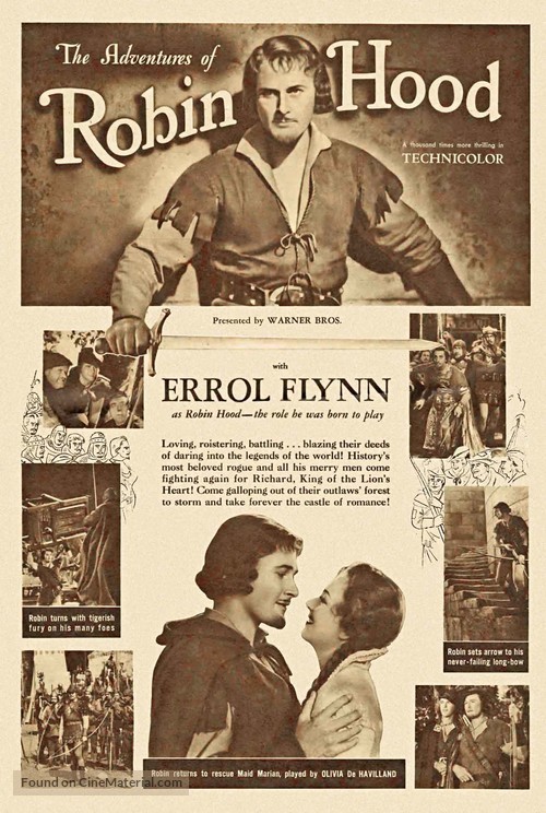 The Adventures of Robin Hood - poster