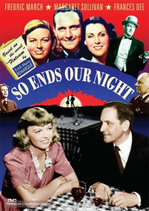 So Ends Our Night - DVD movie cover