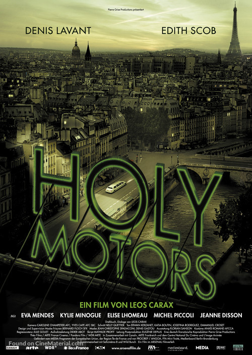 Holy Motors - German Movie Poster