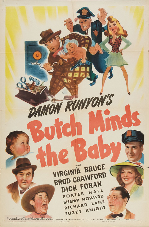 Butch Minds the Baby - Movie Poster