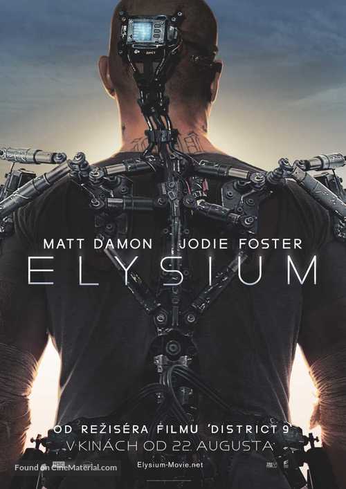 Elysium - Slovak Movie Poster