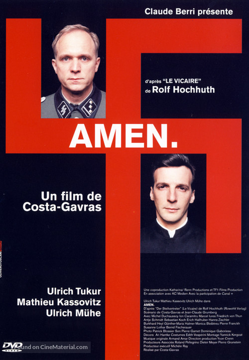 Amen. - French Movie Cover