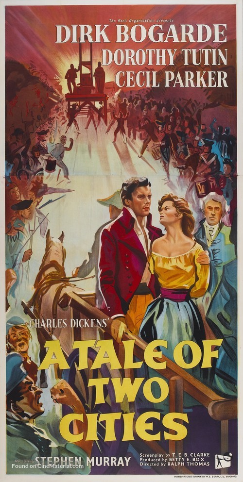 A Tale of Two Cities - British Movie Poster