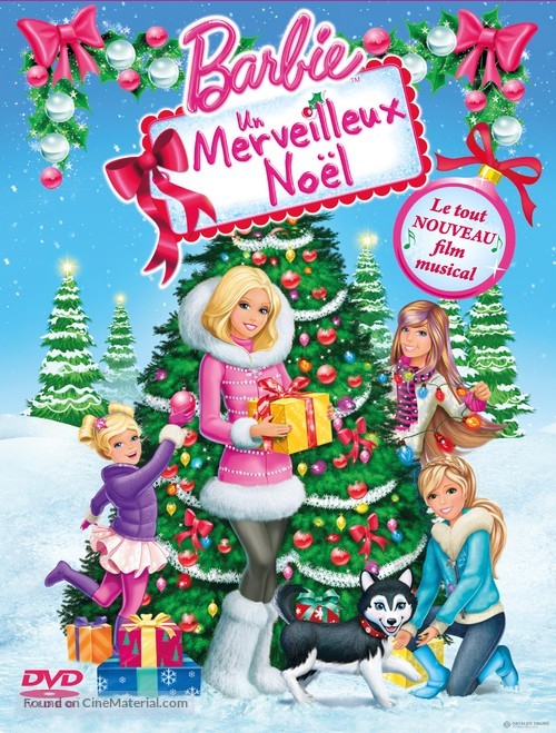 Barbie: A Perfect Christmas - French DVD movie cover