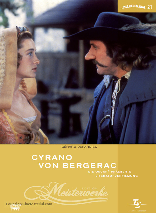 Cyrano de Bergerac - German Movie Cover