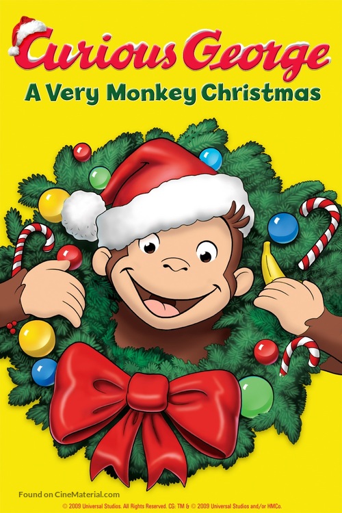 Curious George: A Very Monkey Christmas - Movie Cover