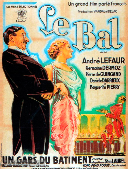 Le bal - French Movie Poster