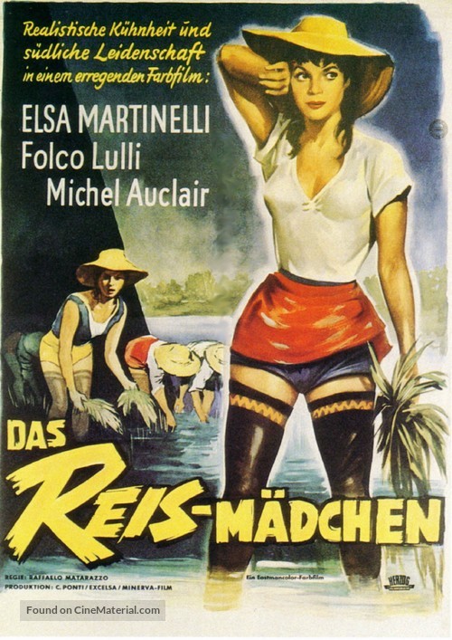 Risaia, La - German Movie Poster
