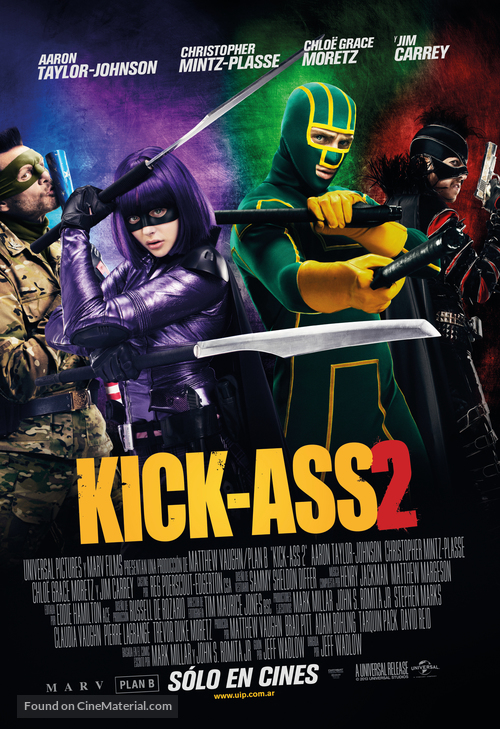 Kick-Ass 2 - Argentinian Movie Poster