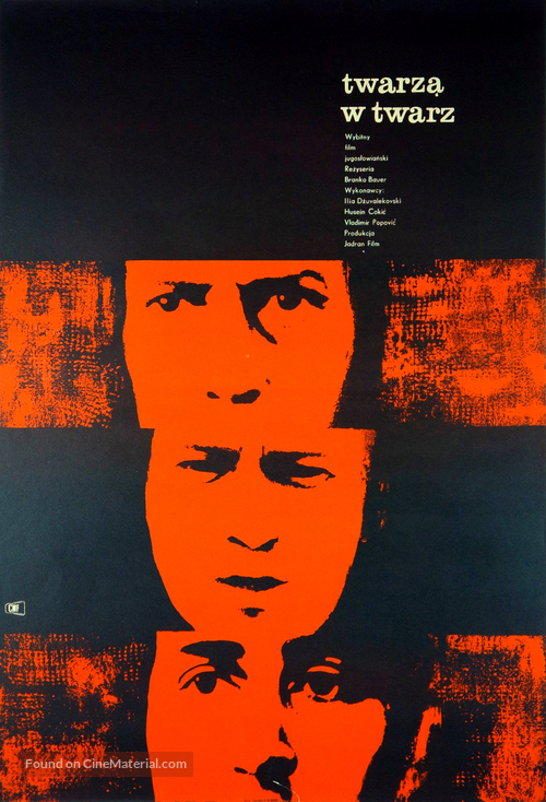 Ansikte mot ansikte - Polish Movie Poster