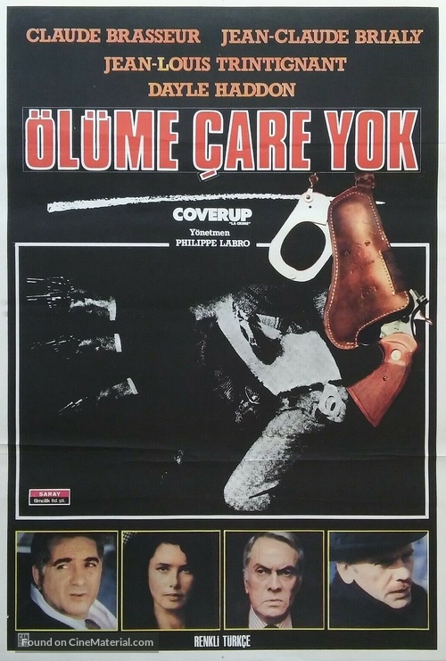 La crime - Turkish Movie Poster