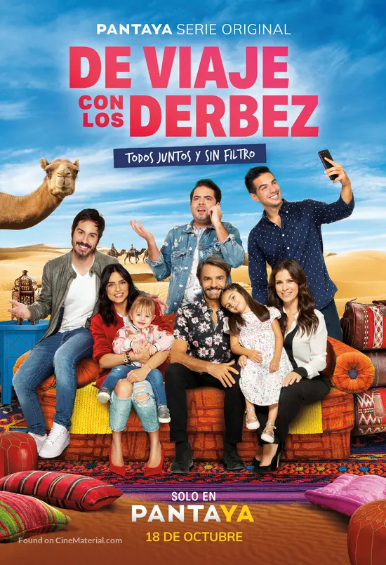 &quot;De Viaje Con Los Derbez&quot; - Mexican Movie Poster